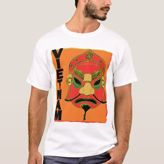 T-SHIRT MASQUE VIETNAMIEN (Devant)