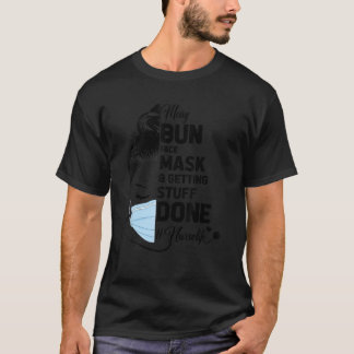 T-shirt Masque Visage Bun Méssy et Infirmière qui Fait des