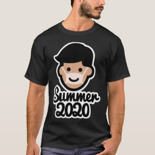 T-shirt Masque visage été 2020 soleil bronzage vacances fa