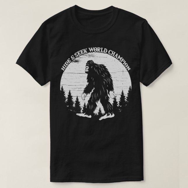 T-shirt Masquer Et Chercher Champion Du Monde 2 (Design devant)