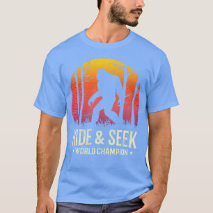 T-shirt Masquer et chercher le Champion du Monde Sunset Si