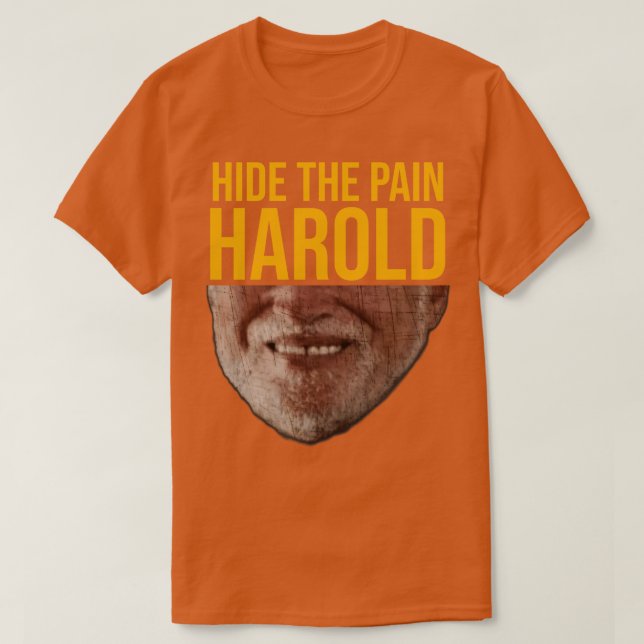 T-shirt Masquer La Douleur Harold (Design devant)