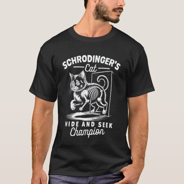 T-shirt Masquer le champion physicien physicien quantique  (Devant)