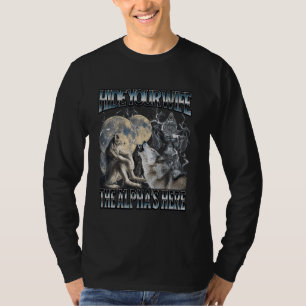 T-shirt Masquer Votre Femme L'Alpha Est Ici Drôle Werewolf