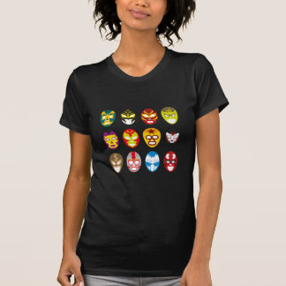 T-shirt Masques de lutte mexicains