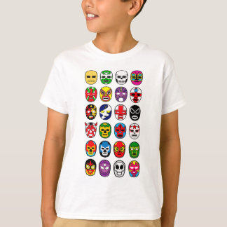 T-shirt Masques de lutte mexicains de Lucha Libre Luchador