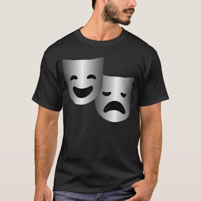 T-shirt Masques de théâtre (Devant)