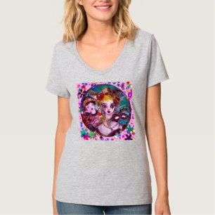 T-SHIRT MASQUES DE VENISE POUR LA SAINT-VALENTIN