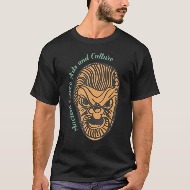 T-shirt Masques grecs anciens (Devant)