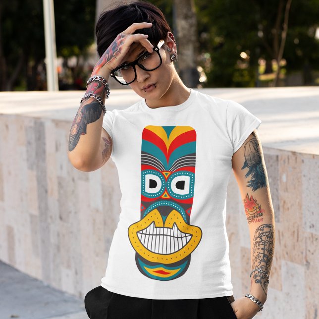 T-shirt Masques tribaux ethniques (Créateur téléchargé)