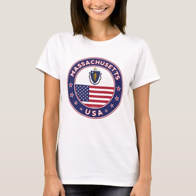 T-shirt Massachusetts (Devant)