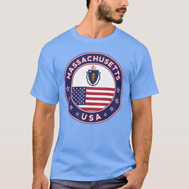 T-shirt Massachusetts (Devant)