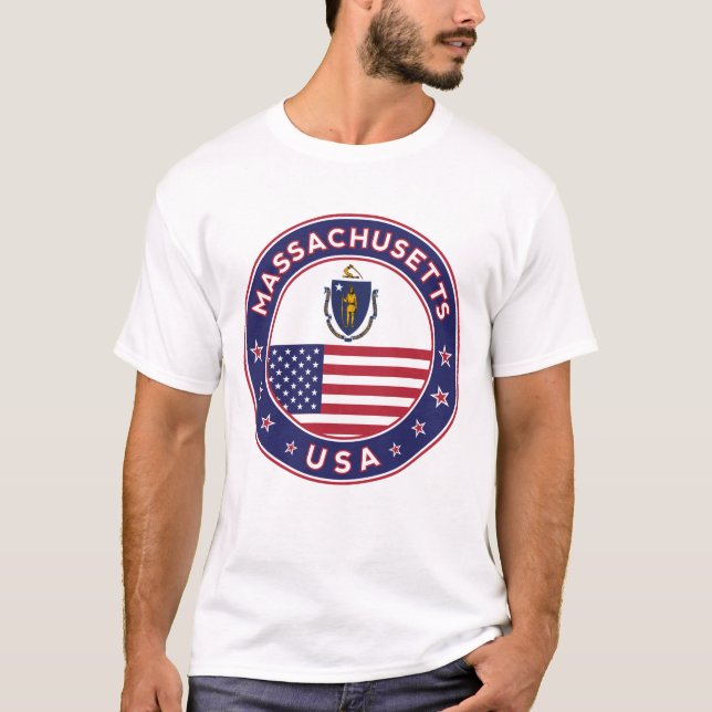 T-shirt Massachusetts (Devant)