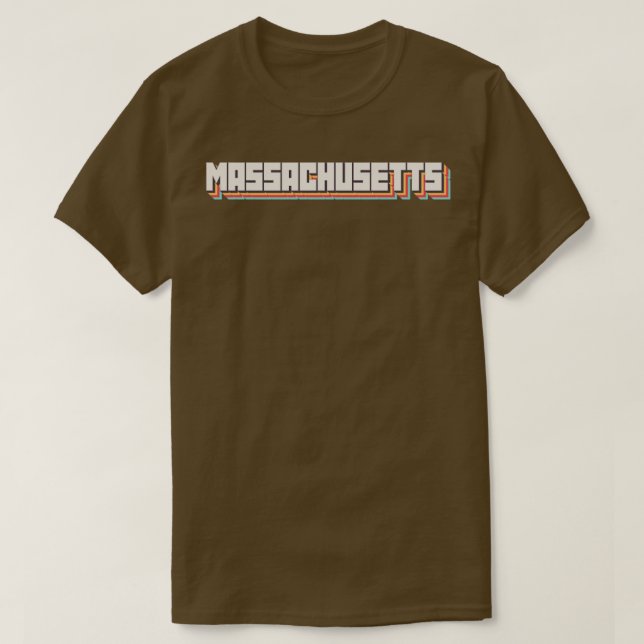 T-shirt Massachusetts18 (Design devant)