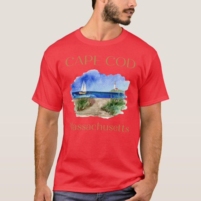 T-shirt Massachusetts Cape Cod 1 (Devant)