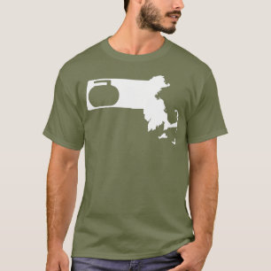 T-shirt Massachusetts de curling