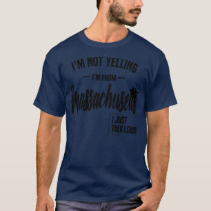 T-shirt Massachusetts in United States