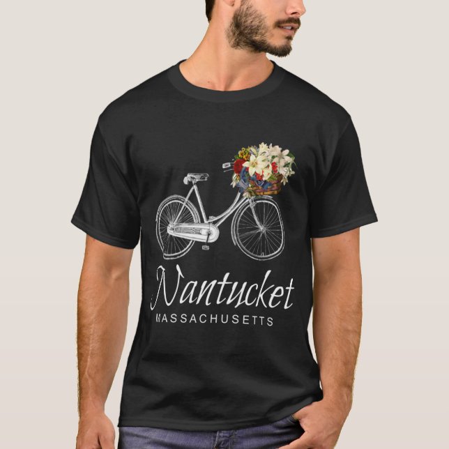 T-shirt Massachusetts Nantucket (Devant)