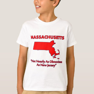 T-shirt Massachusetts - Pas aussi odieux que le New Jersey