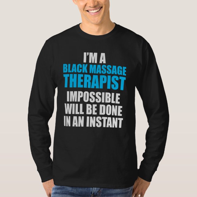 T-shirt Massage Thérapie de bien-être 4 (Devant)