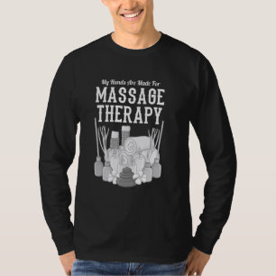 T-shirt Massage Thérapie Funny Corps Traitement Muscle