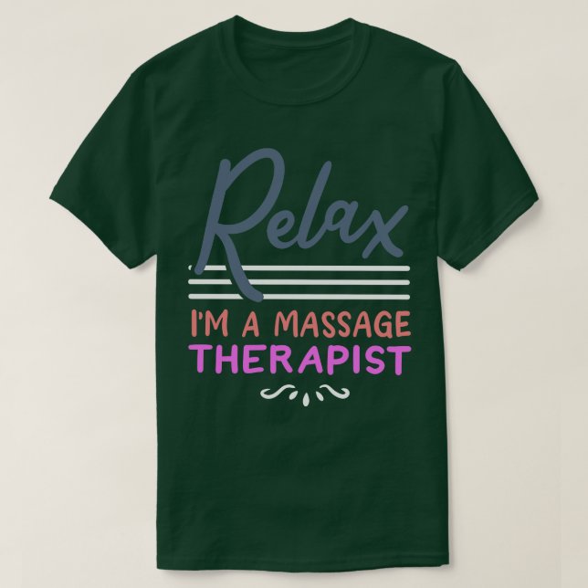 T-shirt Massage Thérapie Massage (Design devant)