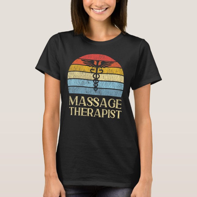 T-shirt Massage Thérapie Massage (Devant)