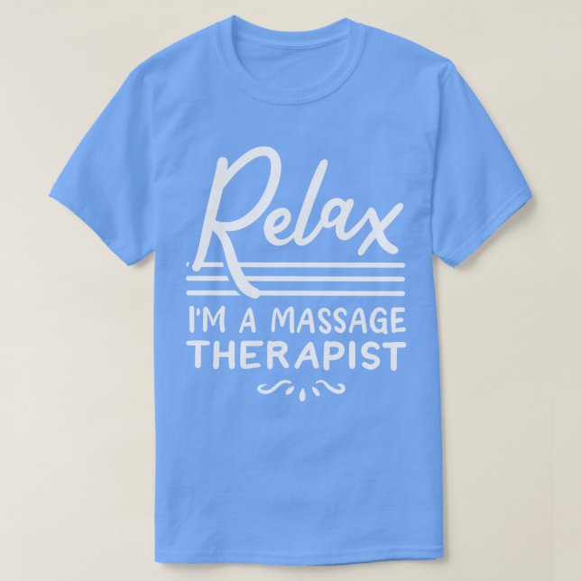 T-shirt Massage Thérapie Massage 1 (Design devant)