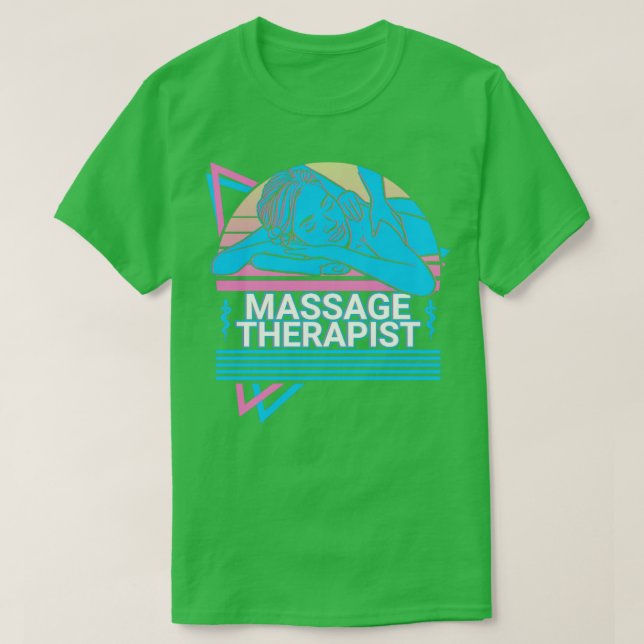 T-shirt Massage Thérapie Massage Rétro G (Design devant)
