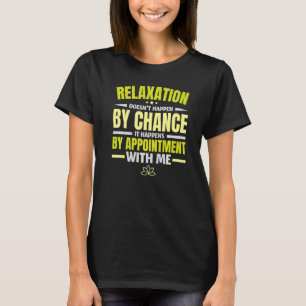 T-shirt Massage Thérapie Musculaire Relaxation Spa Pr