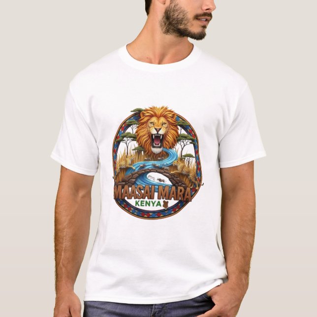 T-SHIRT MASSAI MARA (Devant)