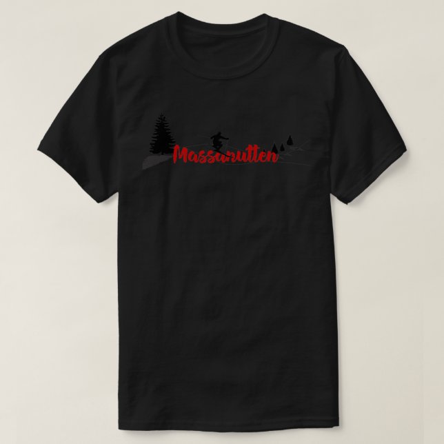 T-shirt Massanutten Ski Long (Design devant)