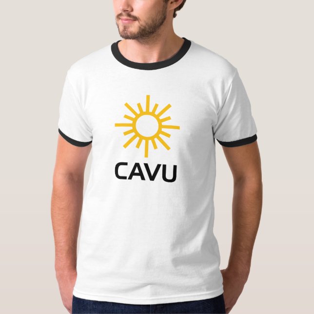 T-shirt Masselotte ensoleillée CAVU d'aviation (Devant)