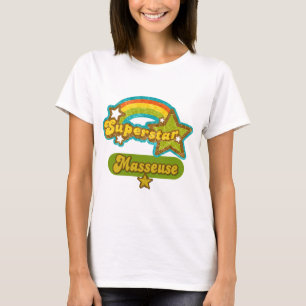 T-shirt Masseuse de superstar