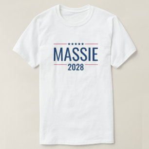 T-shirt Massie 2028 pour le président Thomas Massie 2028