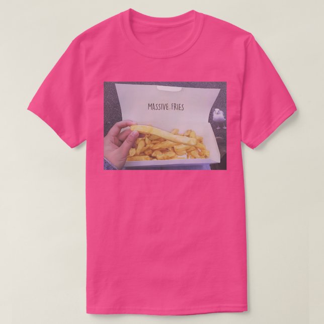 T-shirt Massive Fries Pigeon (Design devant)