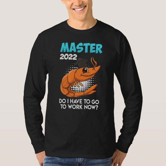 T-shirt Master 2022 Master S Degree (Devant)