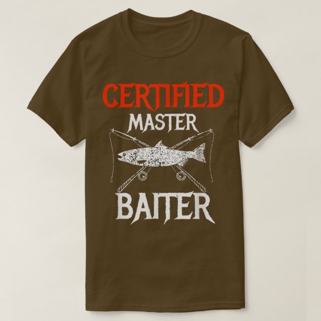 T-shirt Master Baiter Certifié (Design devant)