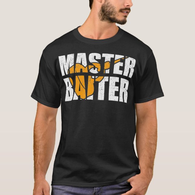T-shirt Master Baiter Magnet Fishing Premium (Devant)