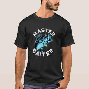 T-shirt Master Baiter Pêcheur papa grand-père