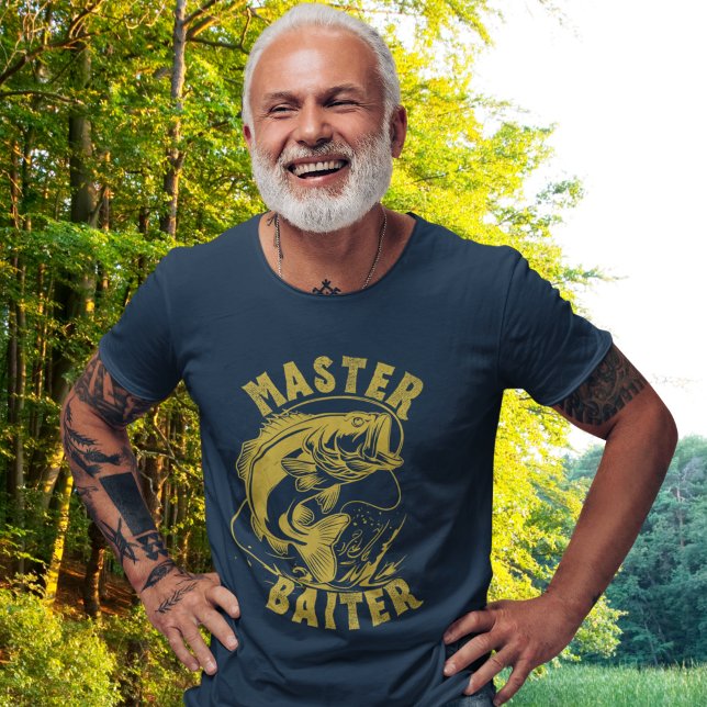 T-shirt Master Baiter – Perfect Gift for Fishing Lovers  (Créateur téléchargé)
