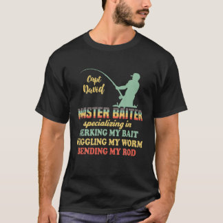 T-shirt Master Baiter Pliant Ma Bande Drôle Compétences De