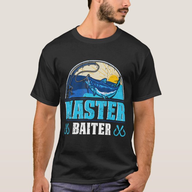 T-shirt Master Baiter Wels Catfish Hunter (Devant)