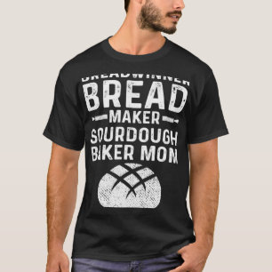 T-shirt Master Baker Maman Fil-Lecteur Fil Maker Sourdouil