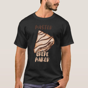 T-shirt Master Crepe Maker Frein Mince Pancake Baker Resta