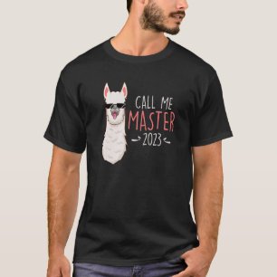 T-shirt Master de fin d'étude 2023 Master