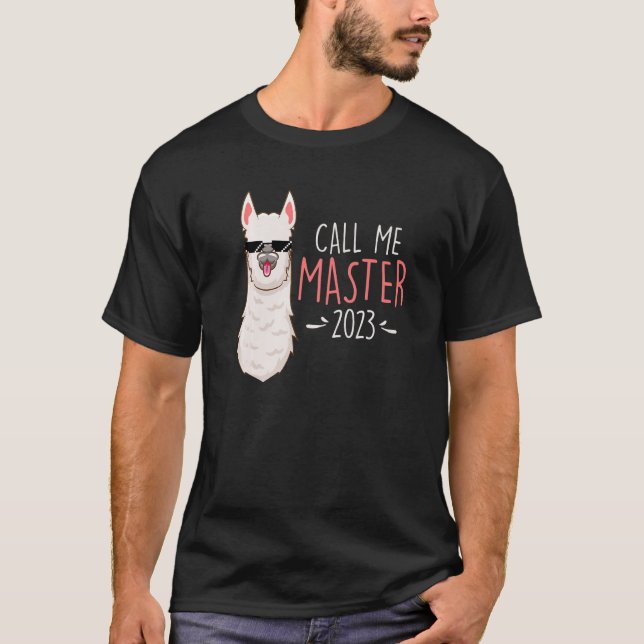 T-shirt Master de fin d'étude 2023 Master (Devant)