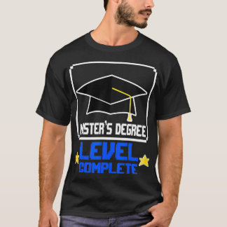 T-shirt Master Diplôme Vidéo Jeu Joueur MSW Soci