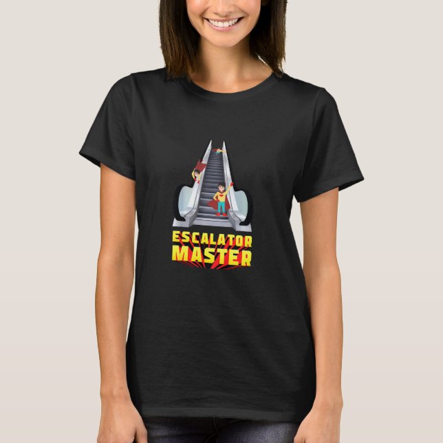 T-shirt Master Escalator pour enfants (Devant)