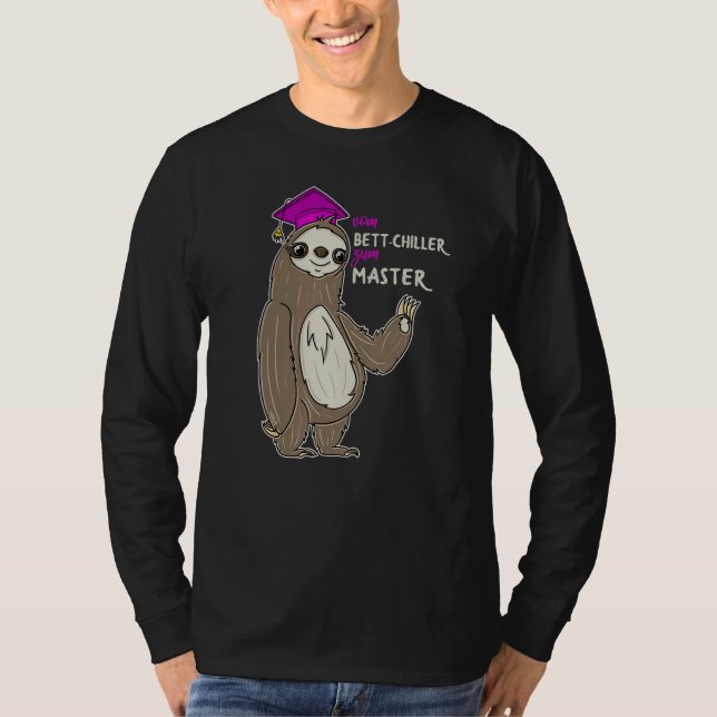 T-shirt Master Graduation Femmes Lit Chiller (Devant)